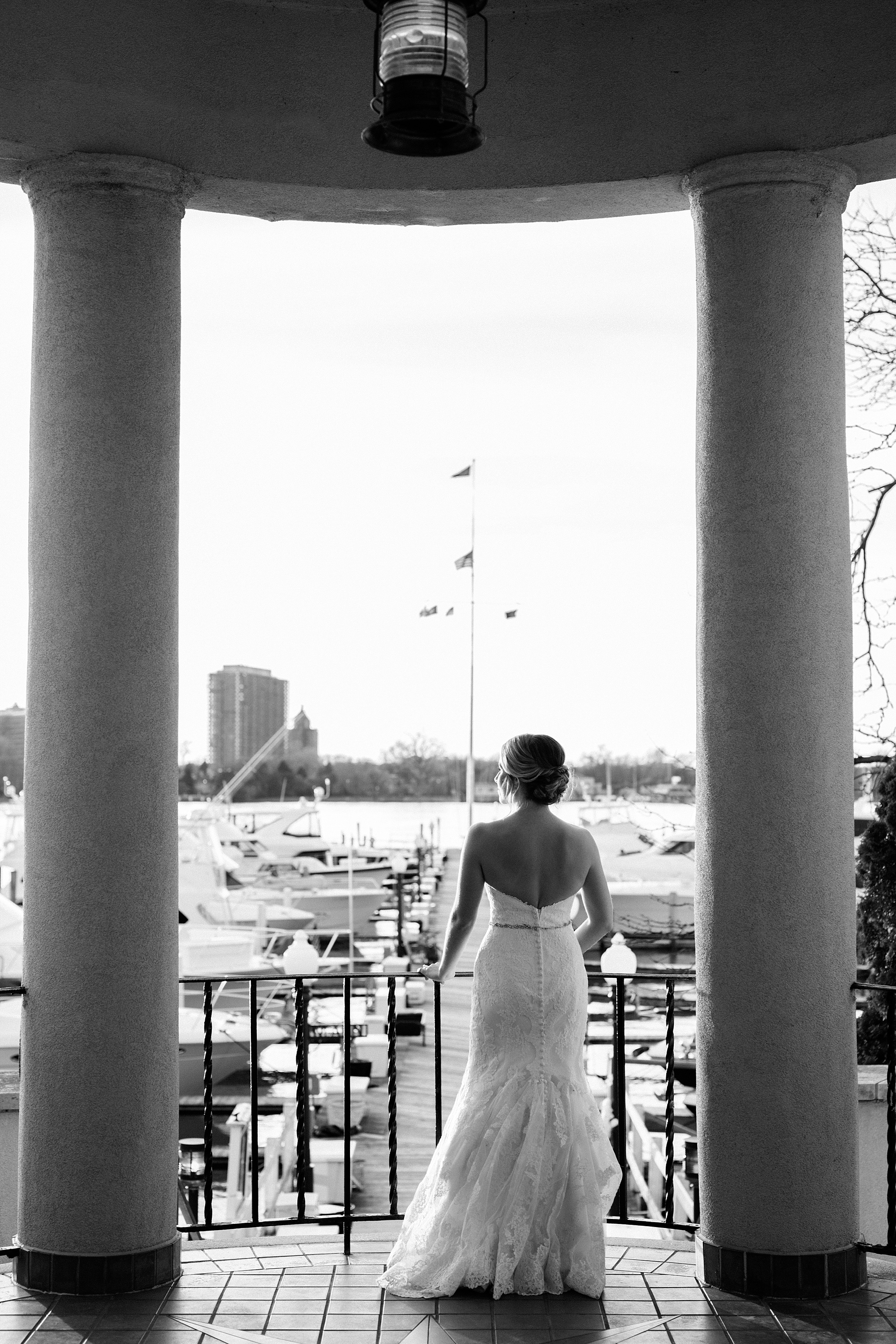 Elegant Spring Detroit Yacht Club Wedding in Detroit, Michigan by Breanne Rochelle Photography.