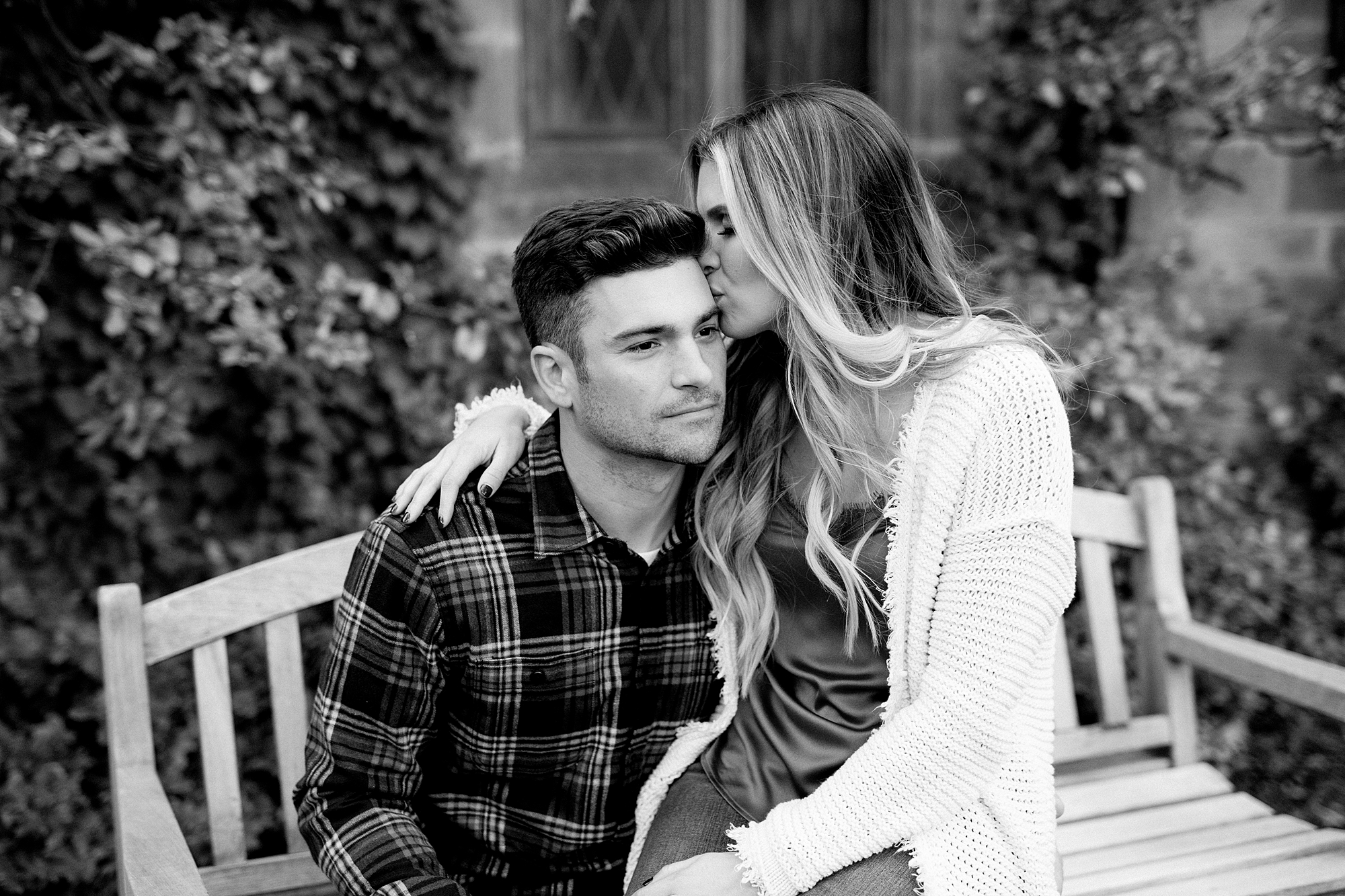 Black and White engagement session | Breanne Rochelle Photography
