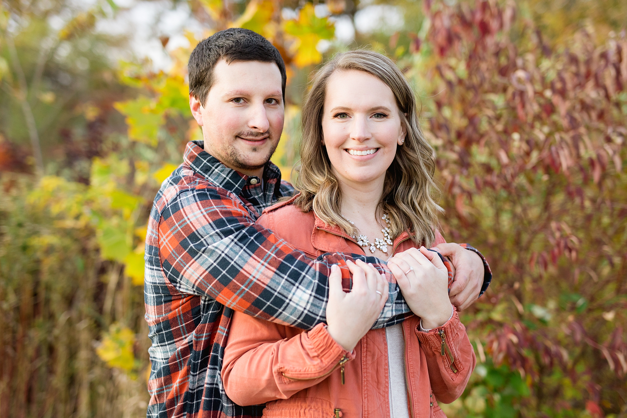 Fall engagement shoot | Downtown Rochester | Breanne Rochelle Photography