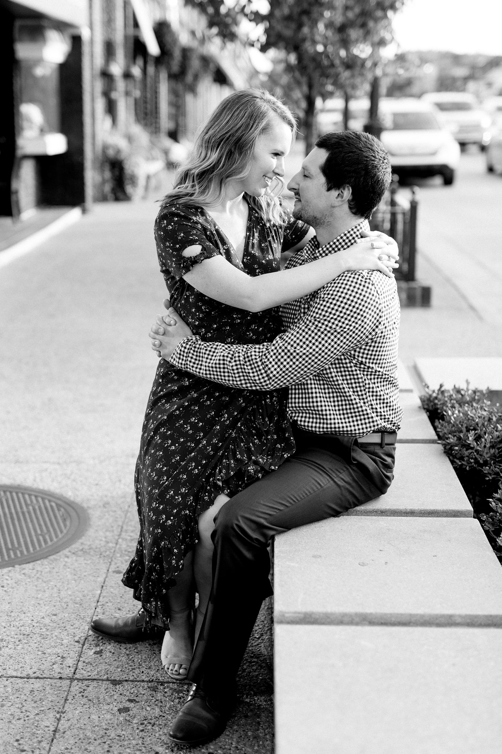 Couple Engagement Session | Downtown Rochester | Breanne Rochelle Photography