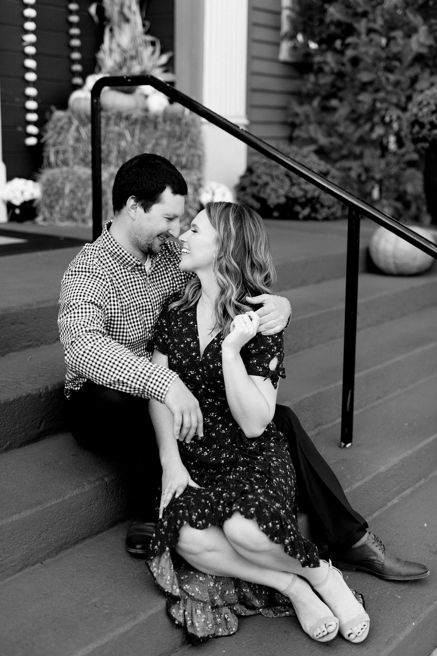 Fall Classy Engagement Session | Downtown Rochester | Breanne Rochelle Photography