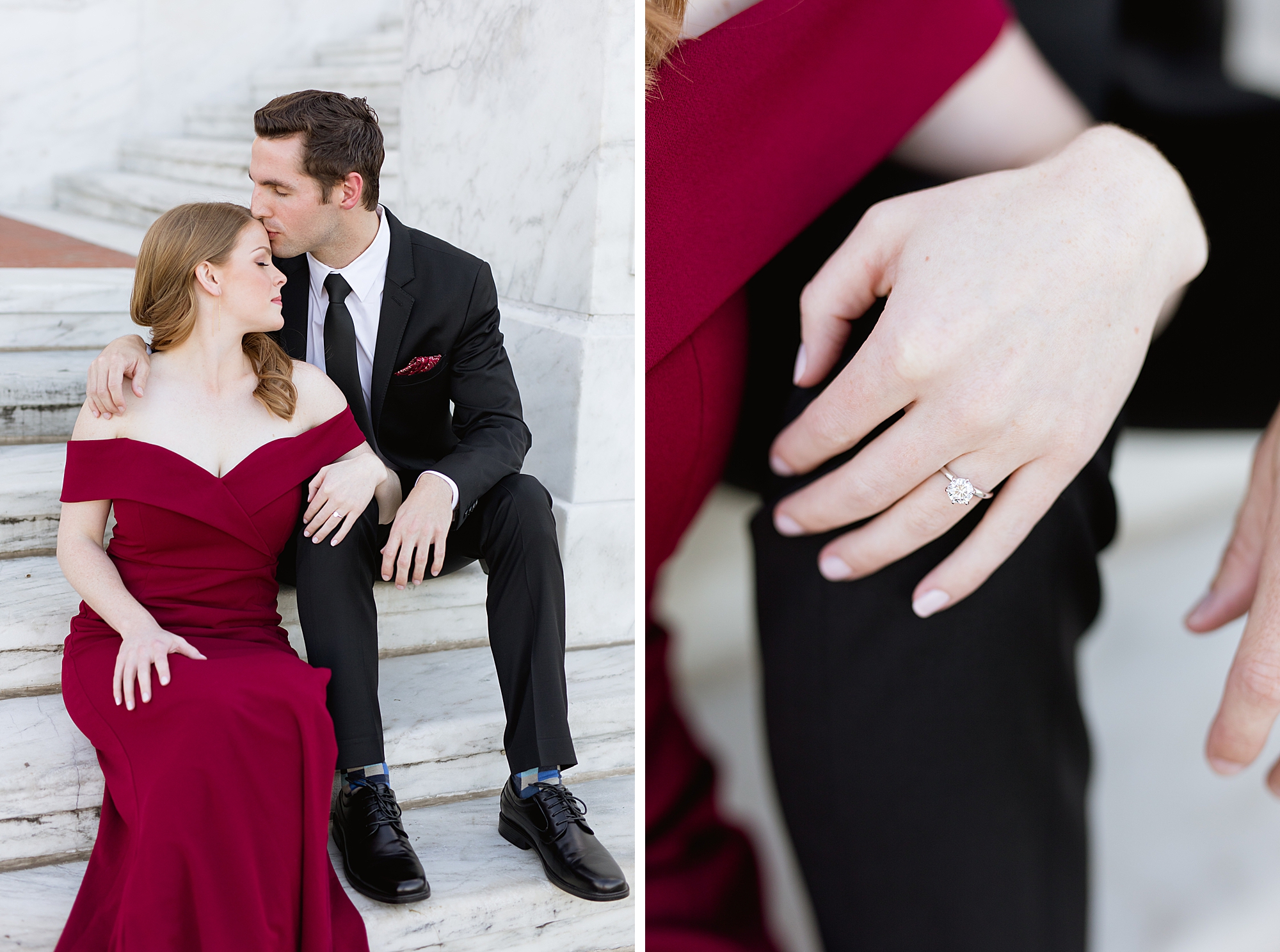 Engagement Ring photos | Downtown Detroit | Breanne Rochelle Photography