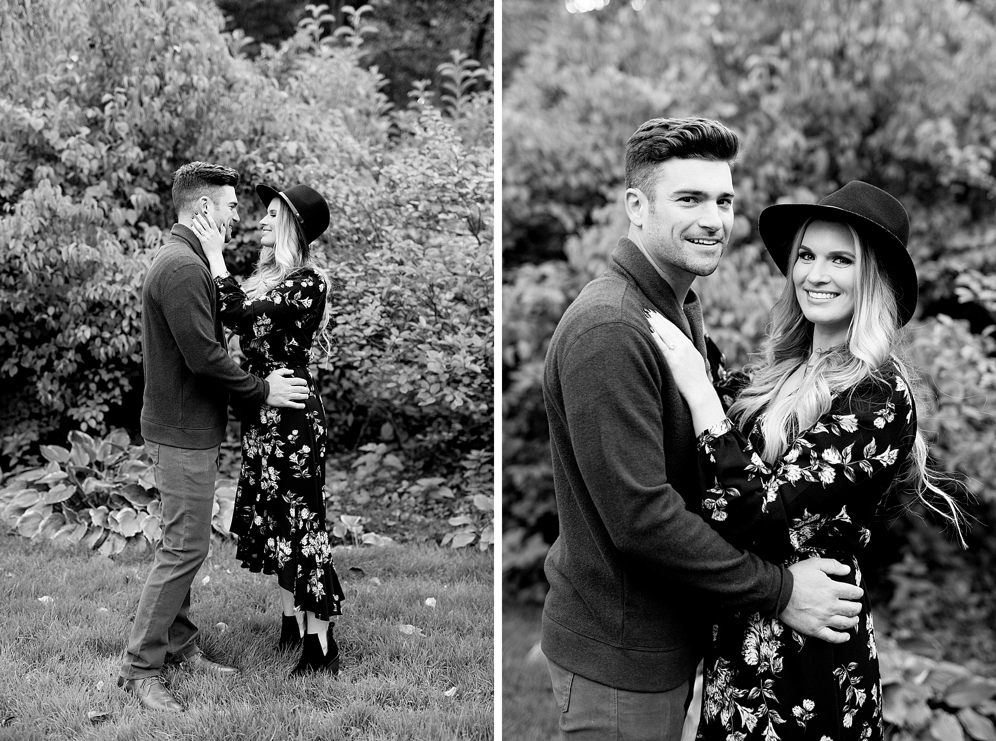 Beautiful Couple | Ford House Gardens | Engagement | Breanne Rochelle Photography