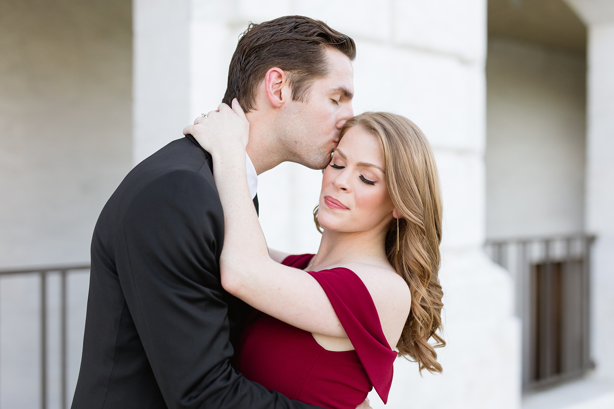 Sweet couple | engagement photos | Downtown Detroit | Breanne Rochelle Photography
