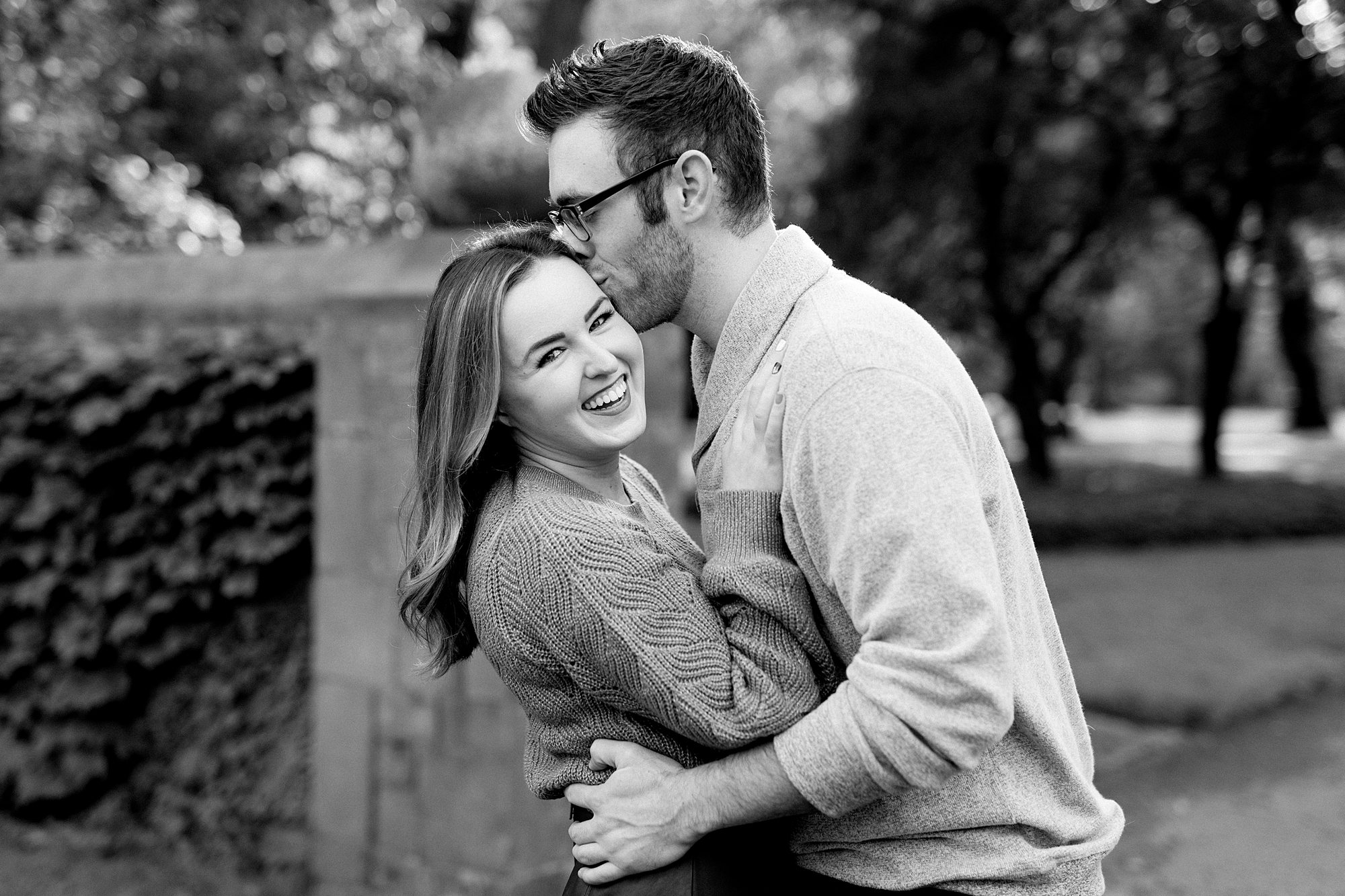Fall Engagement Shoot at the Ford House in Grosse Pointe Michigan by Breanne Rochelle Photography