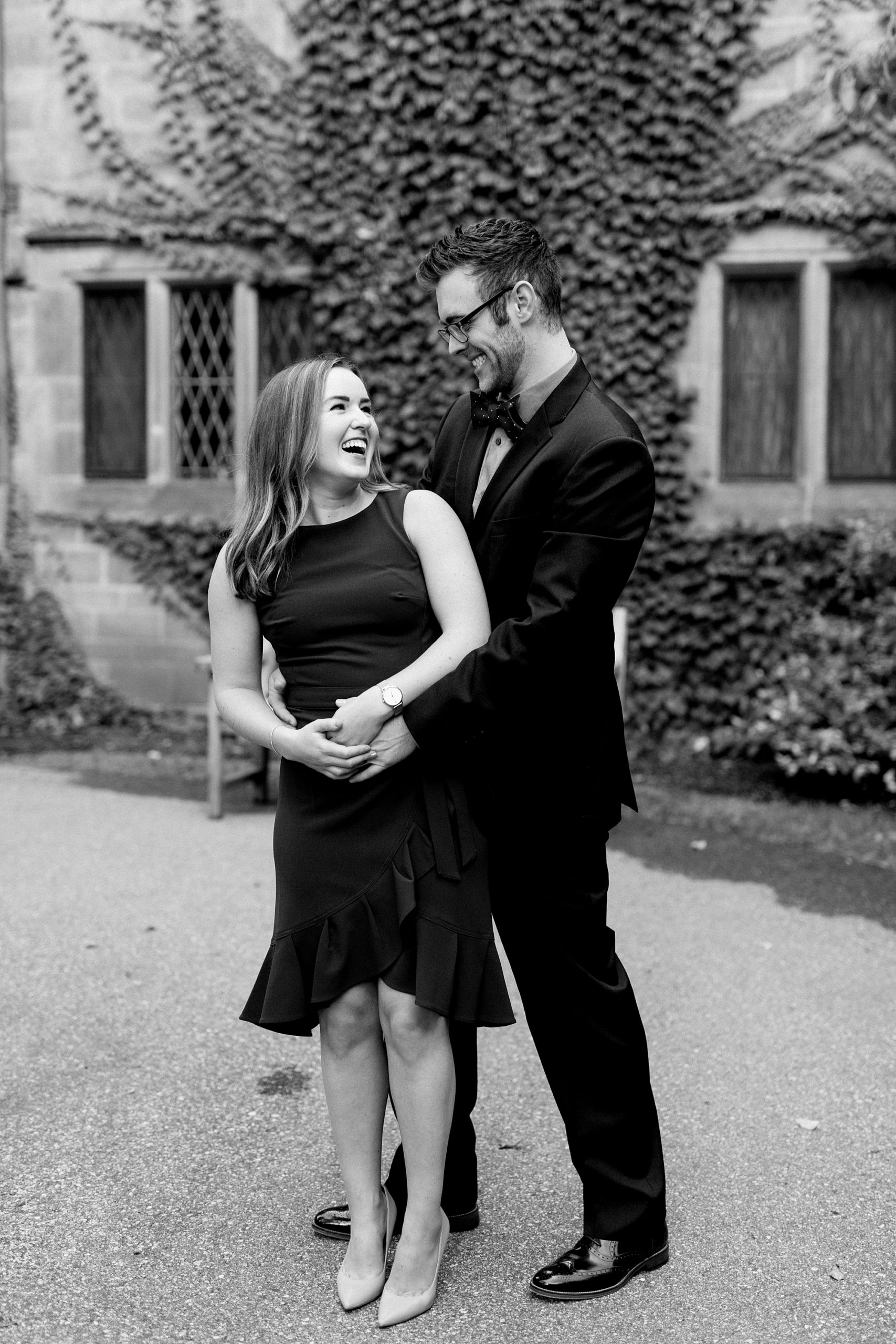 Classy engagement shoot at the Ford House by Brianne Rochelle Photography