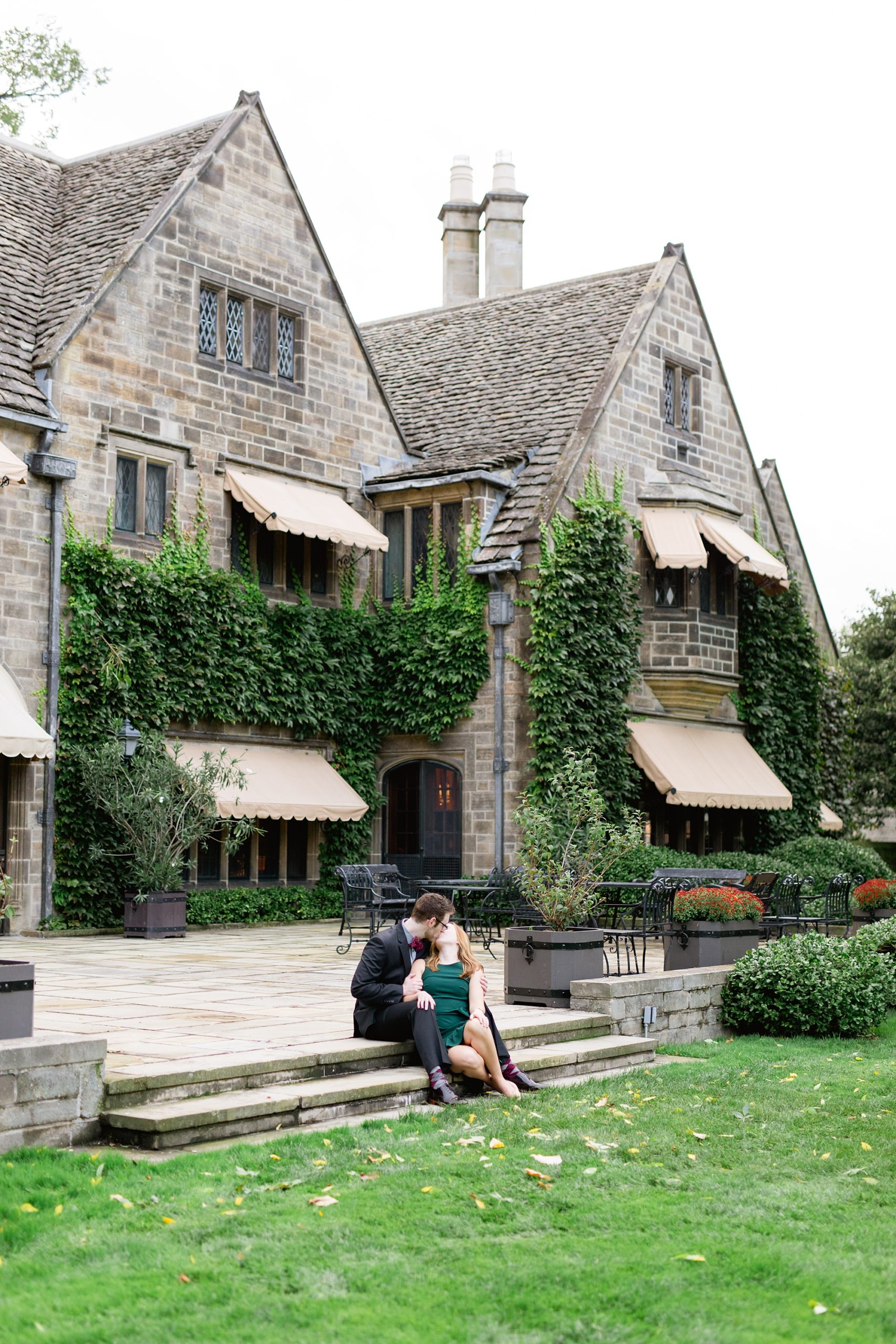 Engagement Session at the Ford House in Grosse Pointe by Brianne Rochelle Photography