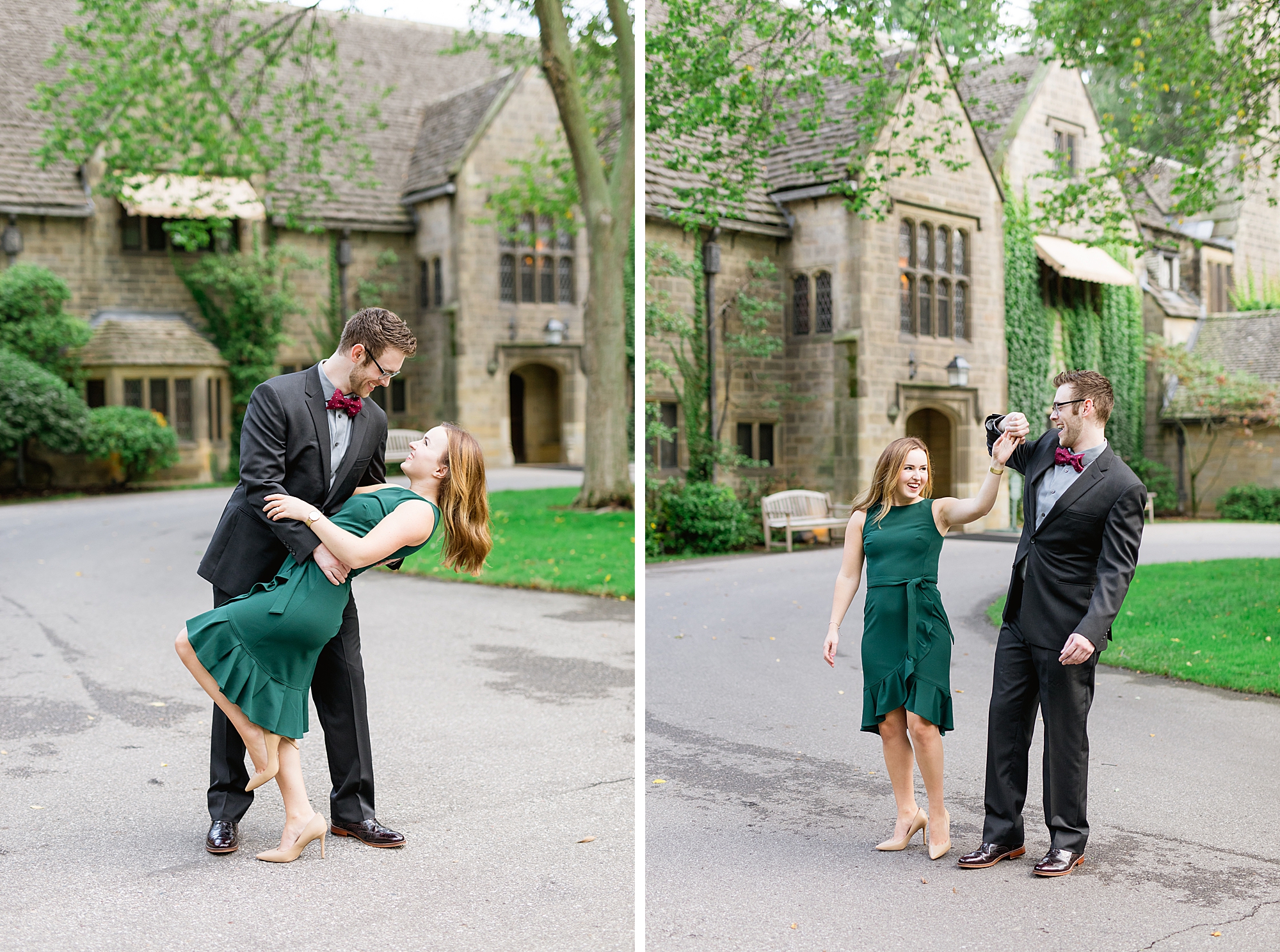 Twirl pose couple engagement session | Brianne Rochelle Photography