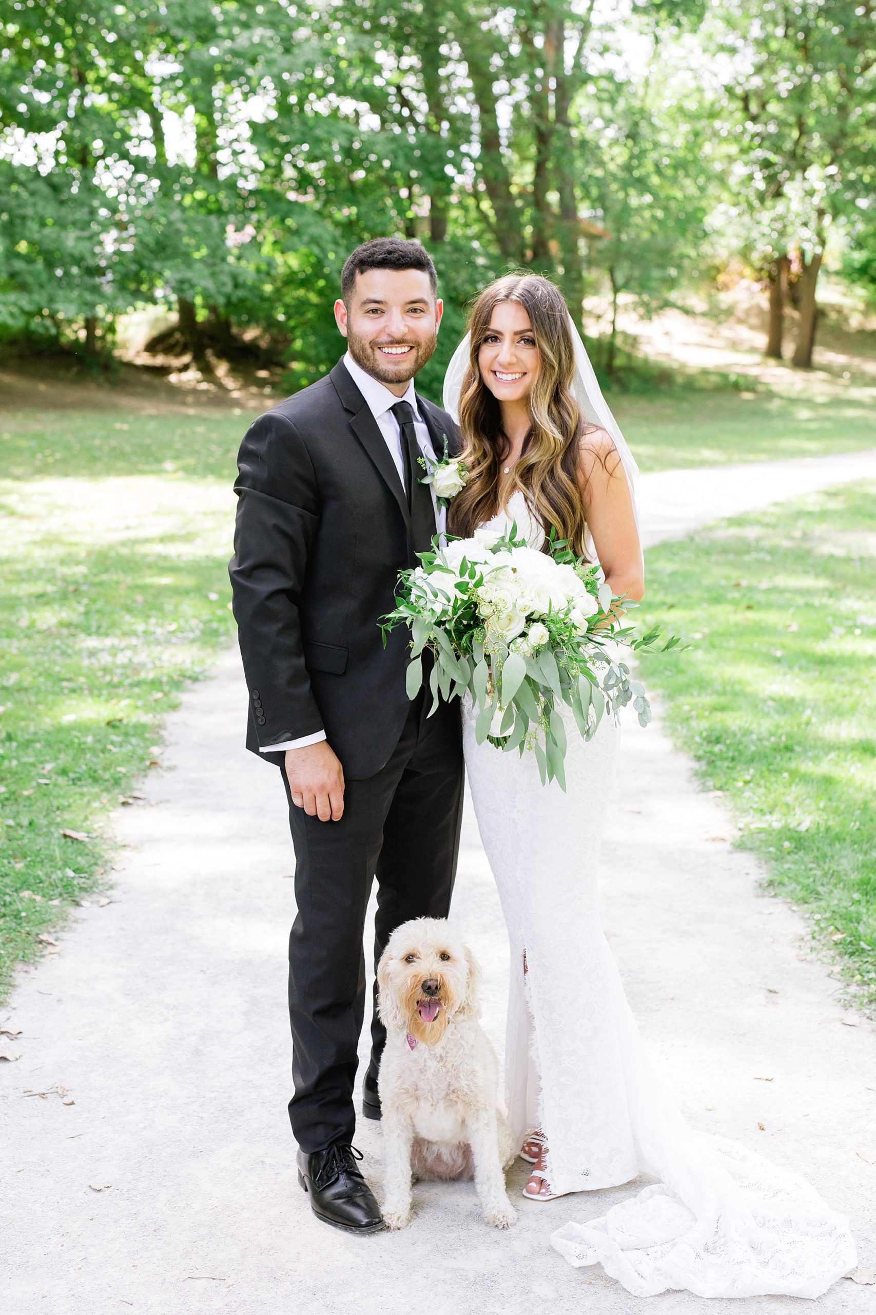 A summer Detroit micro wedding by Breanne Rochelle Photography.