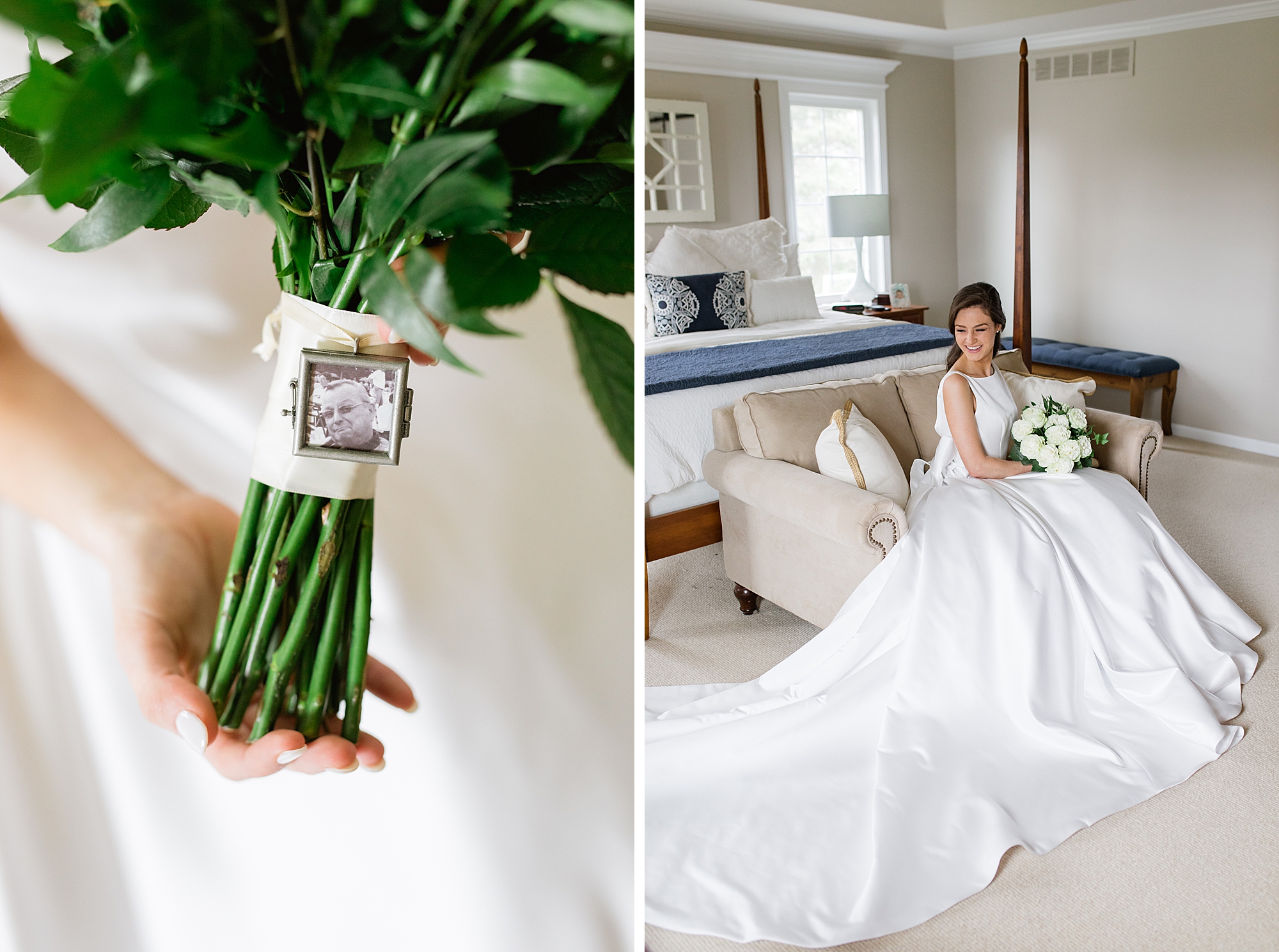 A springtime tented wedding at The Inn at St. John's in metro Detroit by Michigan wedding photographer Breanne Rochelle Photography.