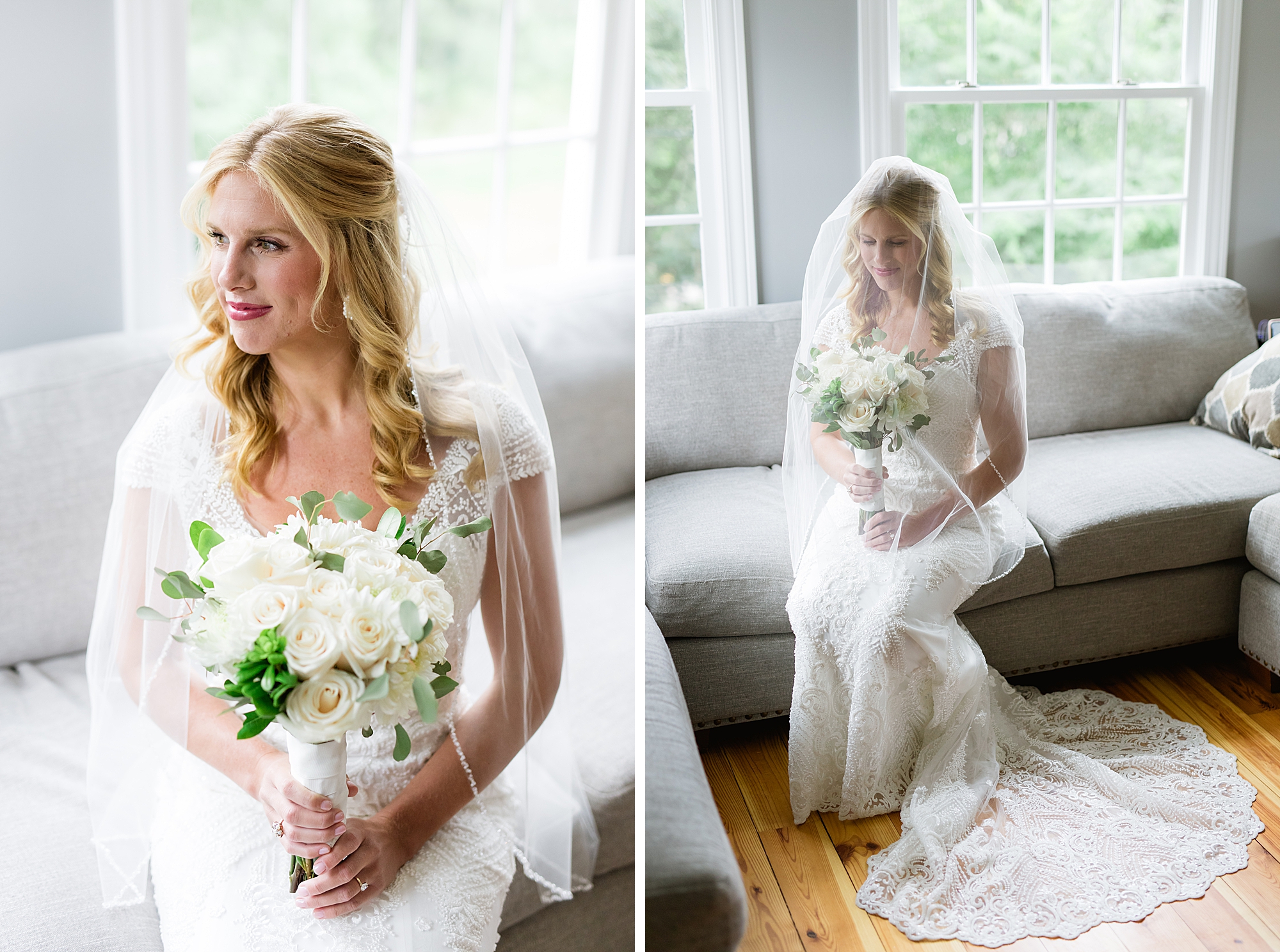 Tented summer Michigan wedding photographed by Breanne Rochelle Photography.
