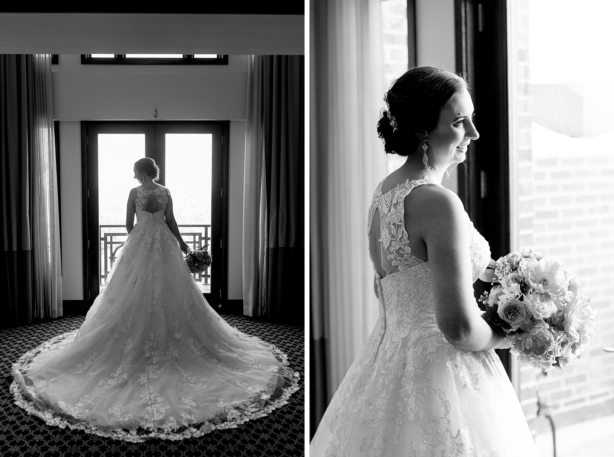 A romantic spring Michigan Inn at St. John’s wedding by Breanne Rochelle Photography.