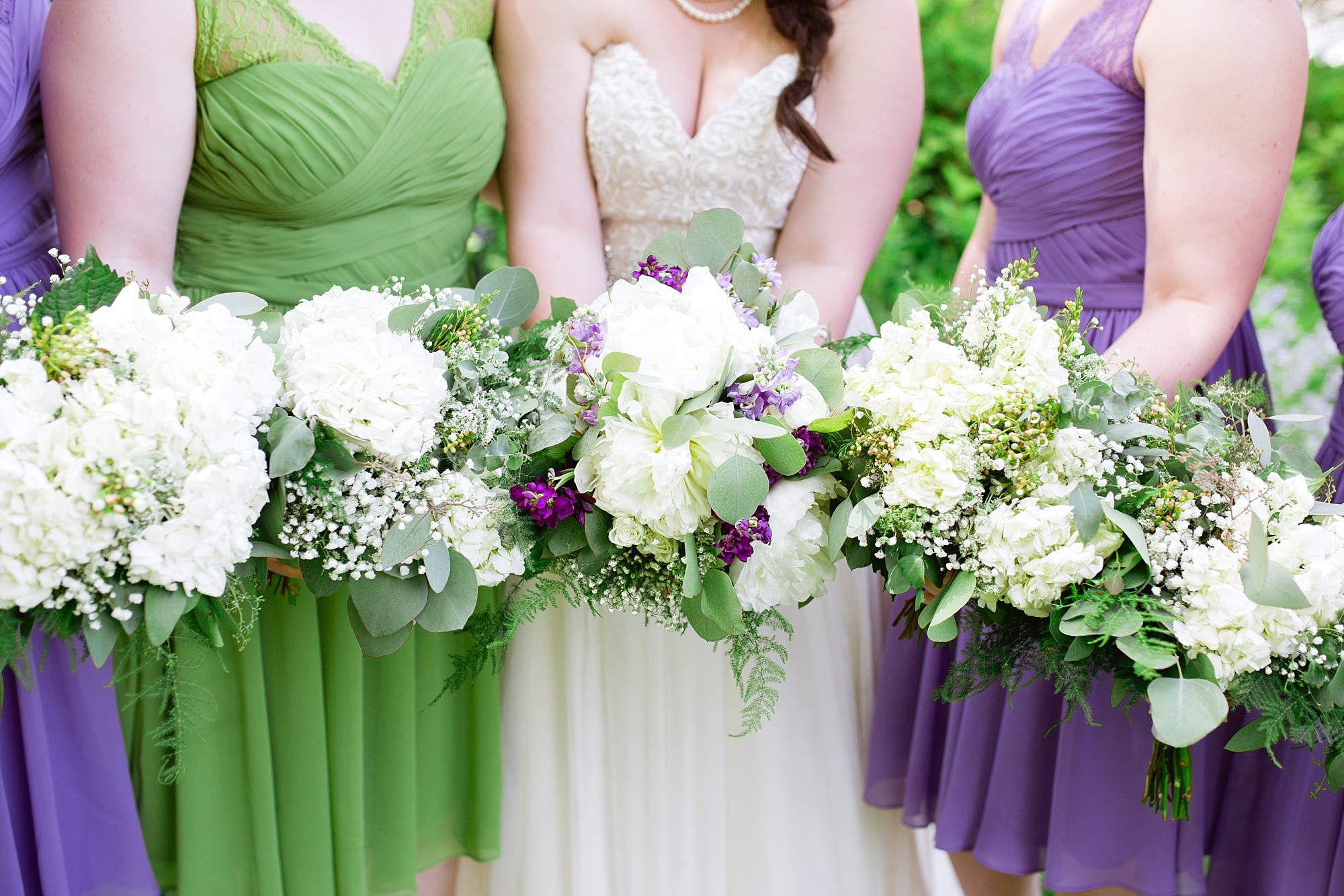 A summer garden wedding at Michigan State University in East Lansing, Michigan by Breanne Rochelle Photography. 