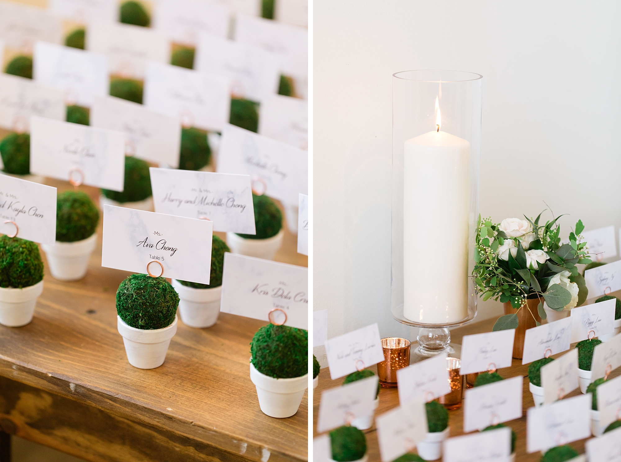 An elegant black tie spring city wedding filled with greenery and gold in Downtown Chicago by Breanne Rochelle Photography