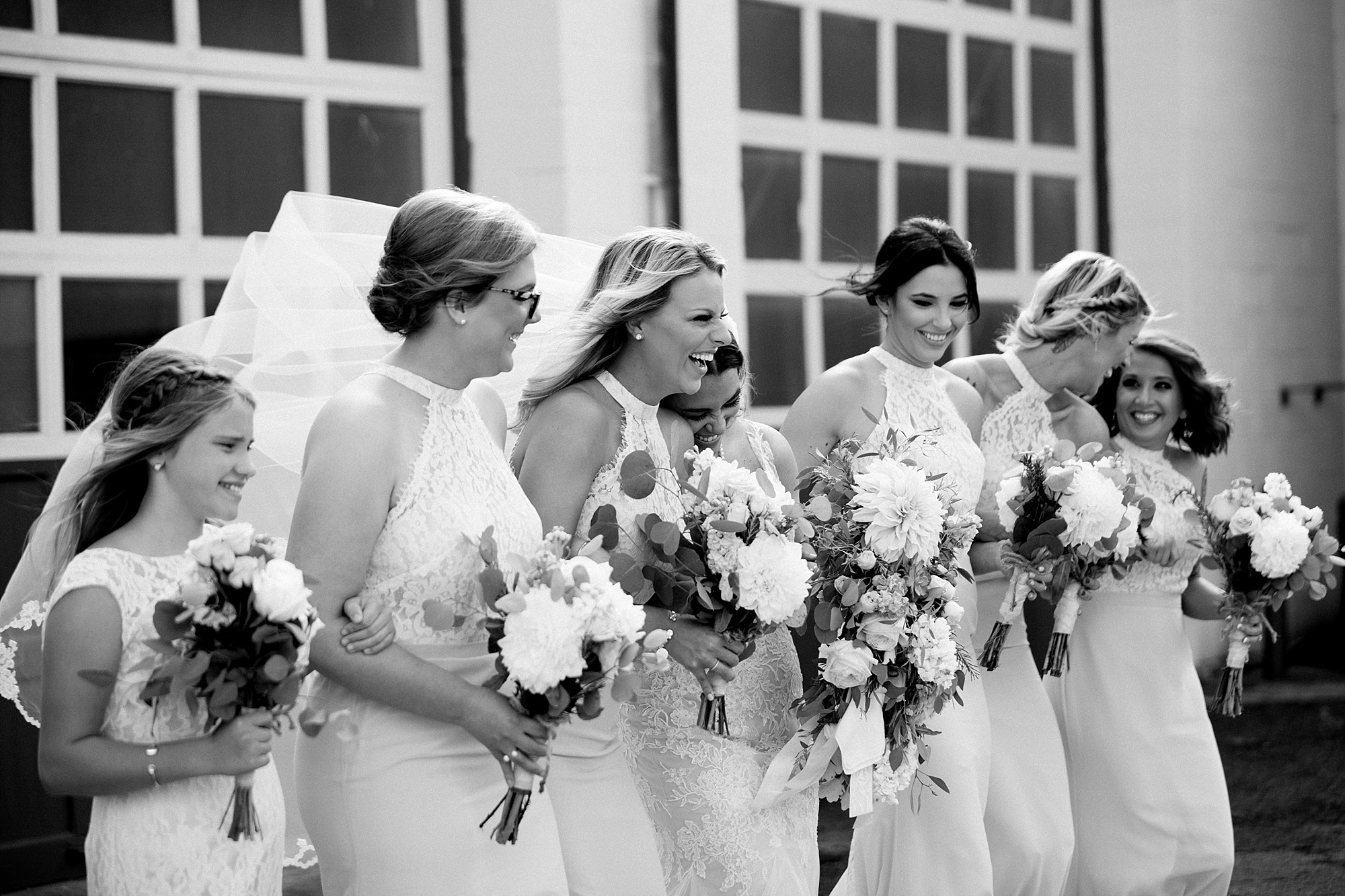 A classic blush and gold late summer wedding at Packard Proving Grounds in Shelby Township, Michigan by Breanne Rochelle Photography.