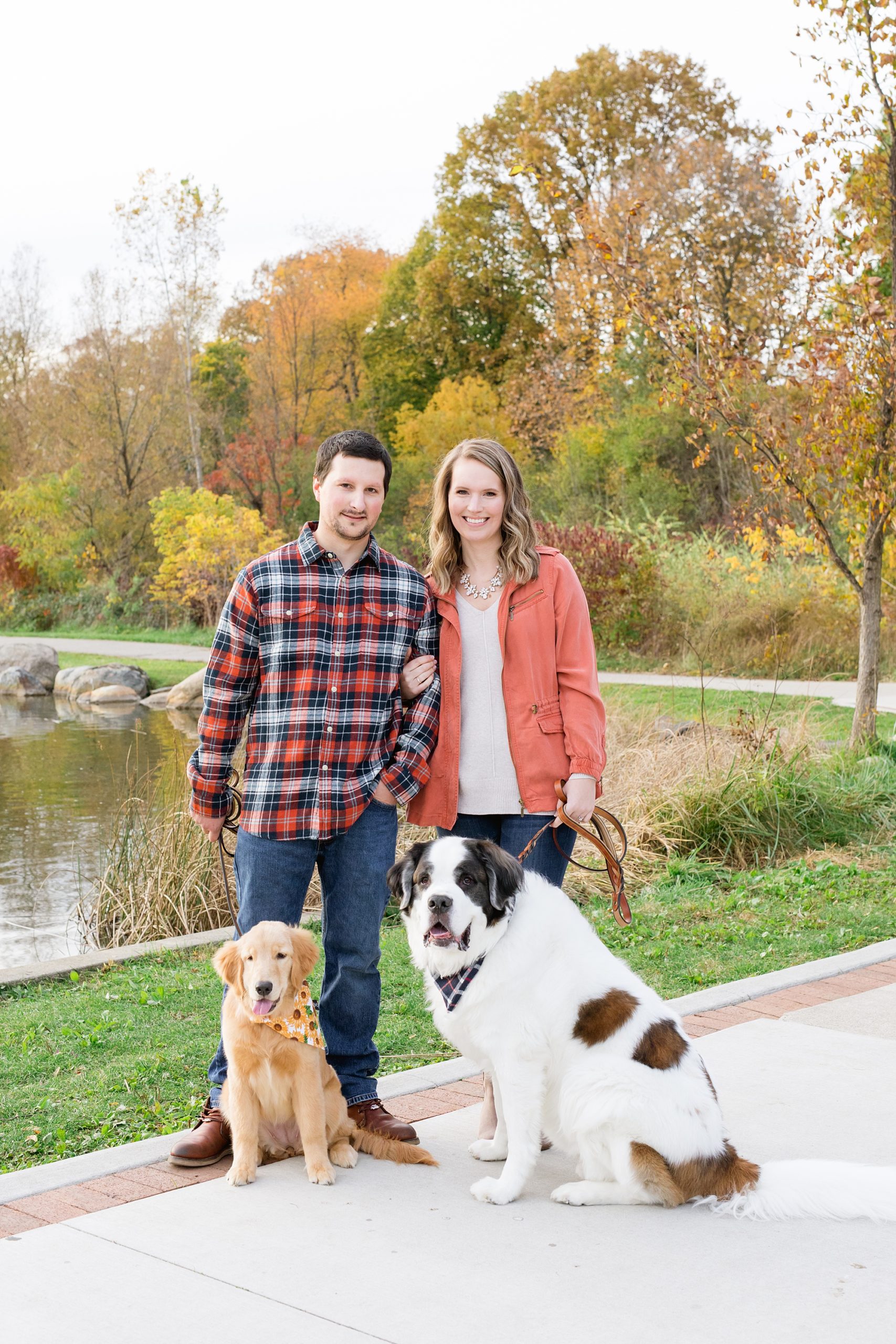 Fall Engagement Session | Downtown Rochester | Breanne Rochelle Photography