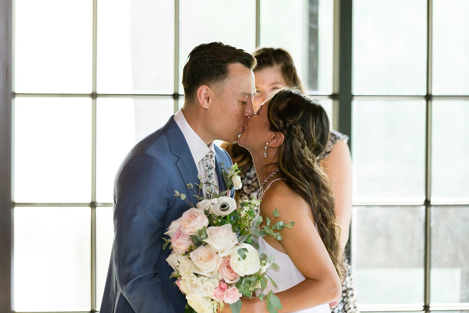 April & Thomas | Chic Downtown Chicago Elopement at the Thompson ...